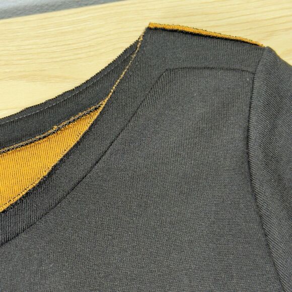 Soft Surroundings Brown Tunic Dress Size XL Wool Blend Lagenlook Contemporary - Picture 3 of 8